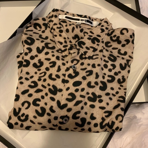 Alexander McQueen Other - Alexander McQueen leopard print shirt